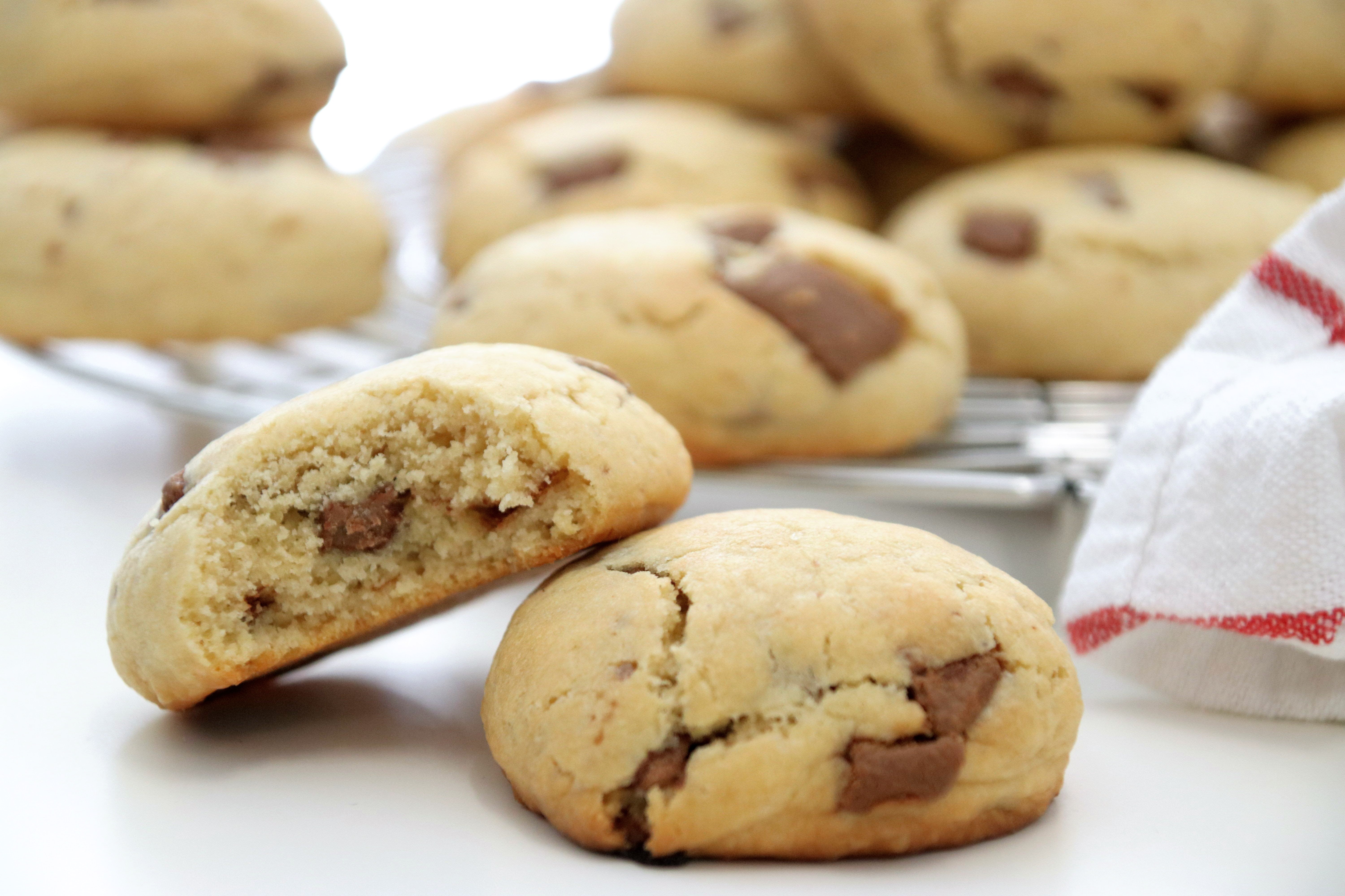 Chocolate chip cookies (kruche)